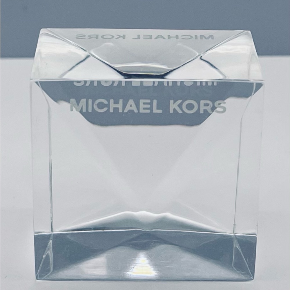 MICHAEL KORS-DOUBLE SIDED- BRANDED- GEOMETRIC - COUNTER CUBE - In-store Display